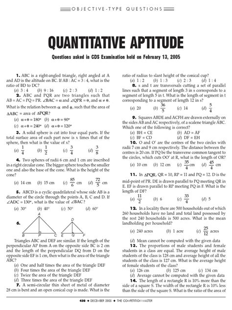 quantitative aptitude sample papers pdf|quantitative aptitude free pdf download.